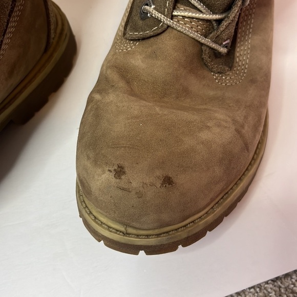 Timberland Boot Military Style Beige size 8.5 - Picture 3 of 12